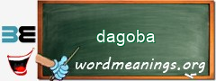 WordMeaning blackboard for dagoba